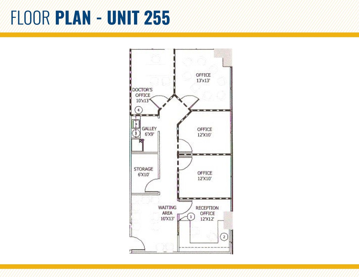 610 Professional Dr, Gaithersburg, MD 20879 - Unit 255 & 285 -  - Floor Plan - Image 1 of 1