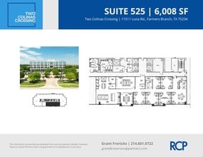11511 Luna Rd, Dallas, TX à louer Plan d’étage- Image 1 de 1
