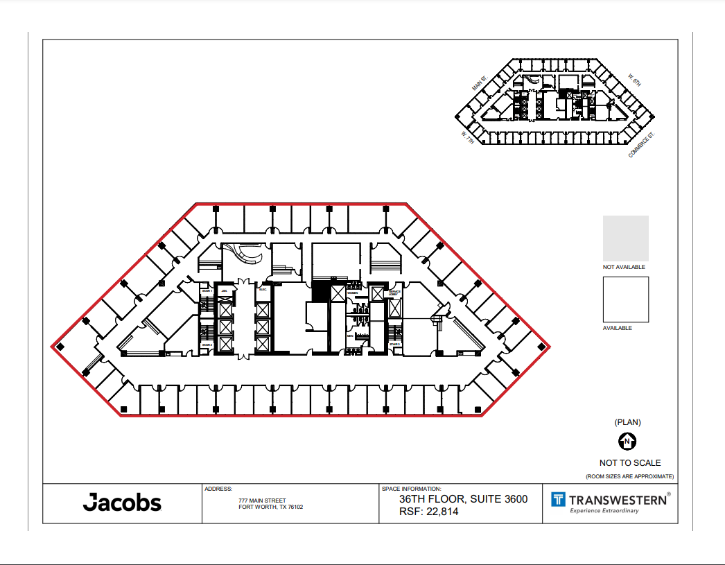 777 Main St, Fort Worth, TX for lease Floor Plan- Image 1 of 1