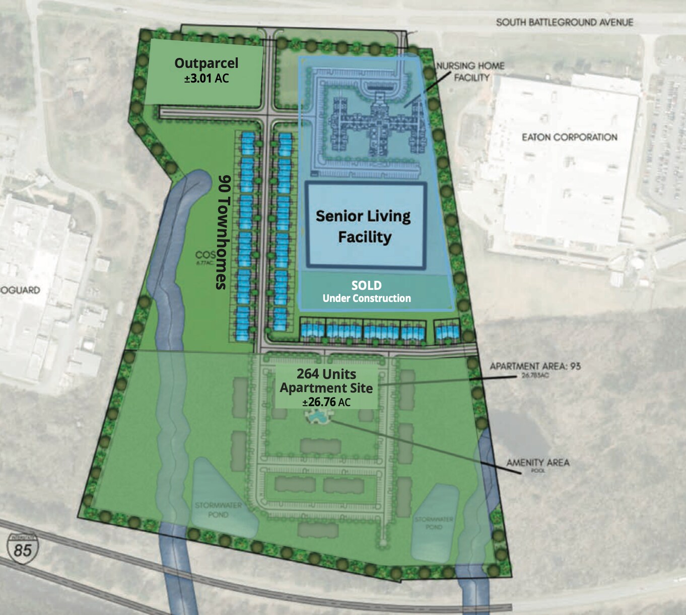 708 Battleground ave, Kings Mountain, NC à vendre Photo principale- Image 1 de 3