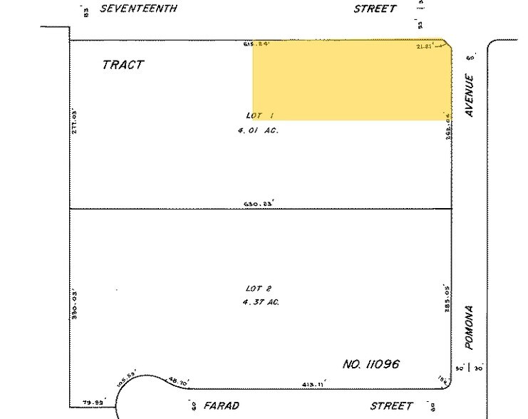 711 W 17th St, Costa Mesa, CA à vendre - Plan cadastral - Image 2 de 11
