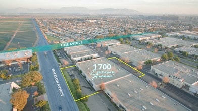 1700 Emerson Ave, Oxnard, CA - Aerial map view