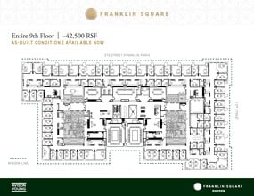 1300 I St NW, Washington, DC à louer Plan d’étage- Image 1 de 2