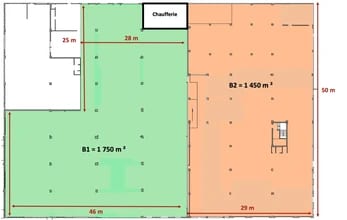 Office in Créteil for lease Typical Floor Plan- Image 2 of 4