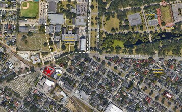 512 City Park Ave, New Orleans, LA - AÉRIEN  Vue de la carte