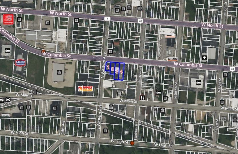 927 W Columbia St, Springfield, OH for sale - Plat Map - Image 3 of 26