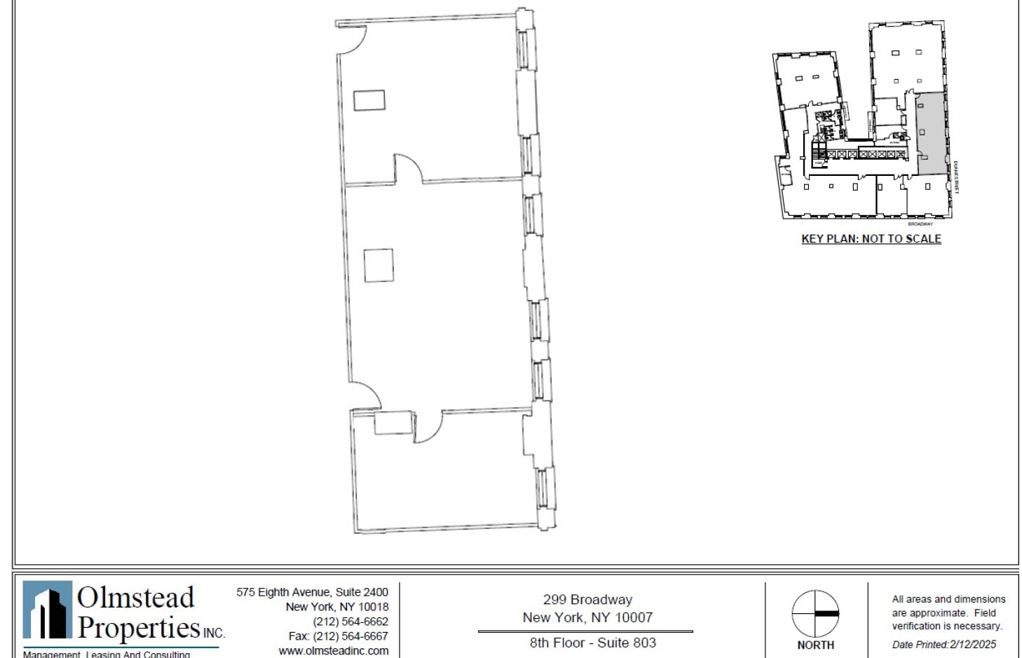 299 Broadway, New York, NY à louer Photo intérieure- Image 1 de 1