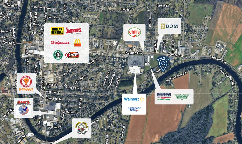 1011 Keyser Ave, Natchitoches, LA à vendre - Photo du bâtiment - Image 2 de 5