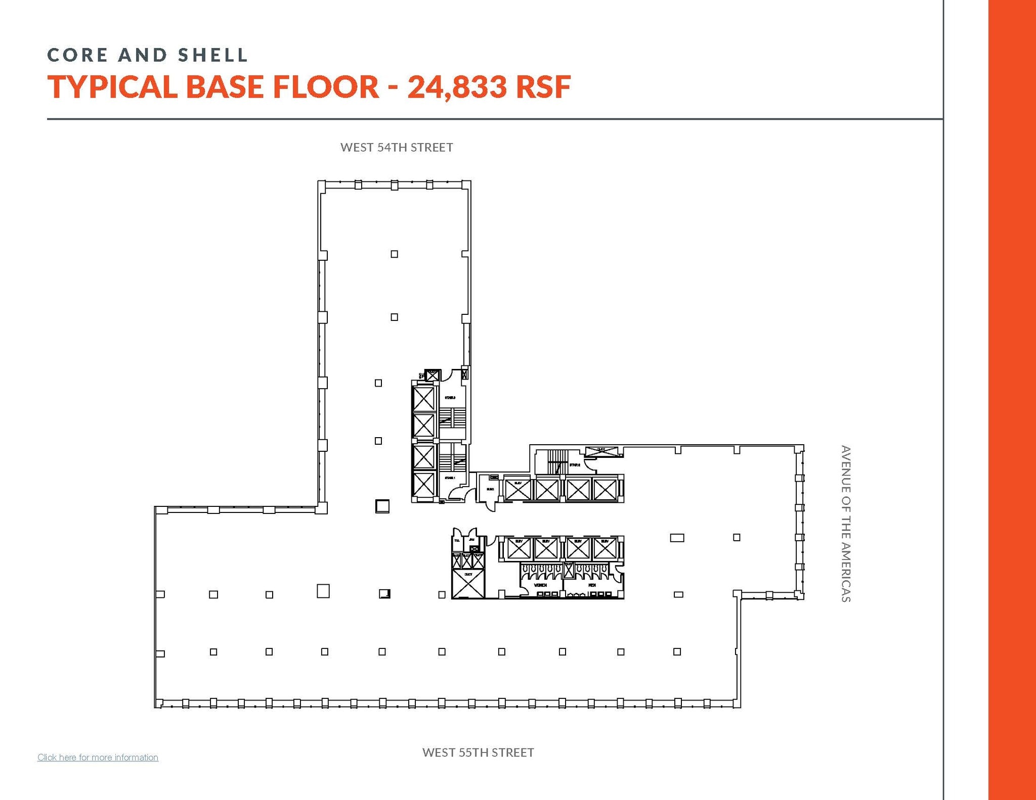 1350 Avenue of the Americas, New York, NY for lease Floor Plan- Image 1 of 2