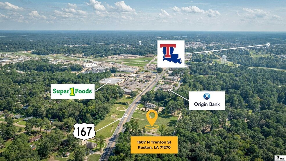 1607 N Trenton St, Ruston, LA for sale - Primary Photo - Image 1 of 9