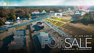 Plus de détails pour 3700 E Johnson, Jonesboro, AR - Terrain à vendre