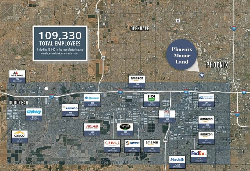 N 41st Ave & W Thomas Rd, Phoenix, AZ à vendre - Aérien - Image 2 de 2