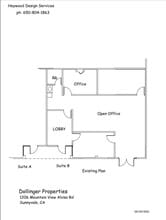 1190-1206 Mountain View Alviso Rd, Sunnyvale, CA for lease Floor Plan- Image 1 of 1