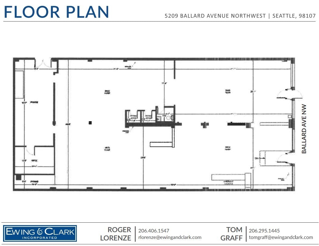5209 Ballard Ave NW, Seattle, WA for lease Floor Plan- Image 1 of 1