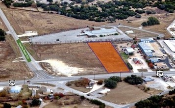13882 TX -29, Liberty Hill, TX - AÉRIEN Vue de la carte