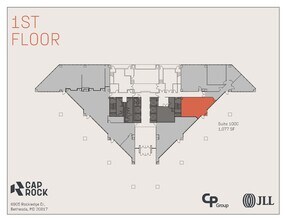 6903 Rockledge Dr, Bethesda, MD à louer Plan d’étage- Image 1 de 1