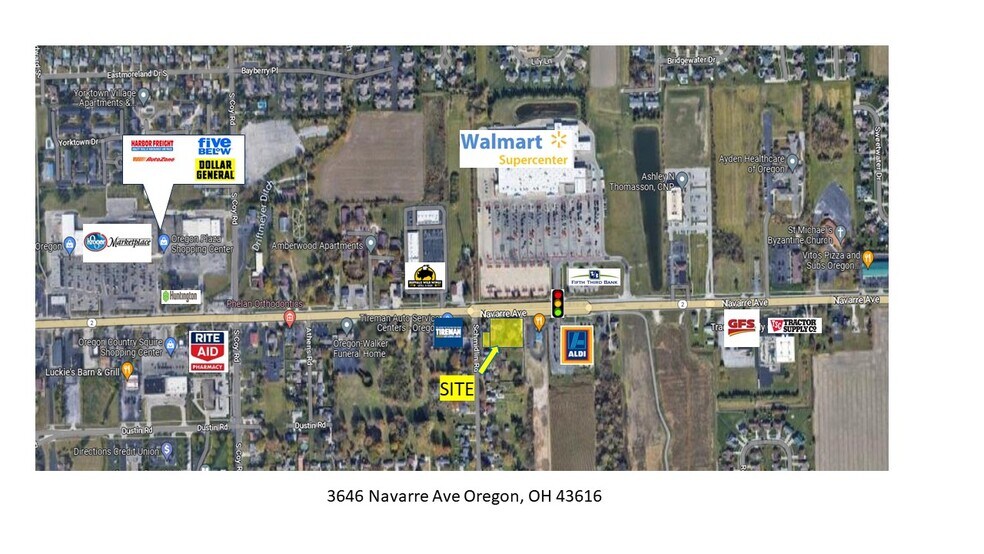 3646 Navarre Ave, Oregon, OH à vendre - Aérien - Image 1 de 1