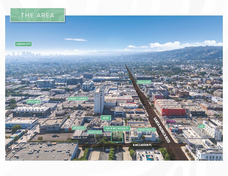 1041 N McCadden Pl, Los Angeles, CA à louer - Photo du bâtiment - Image 3 de 17