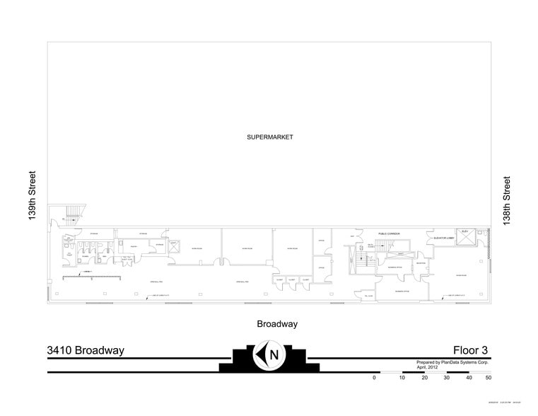 3410-3418 Broadway, New York, NY à louer - Plan de site - Image 3 de 5