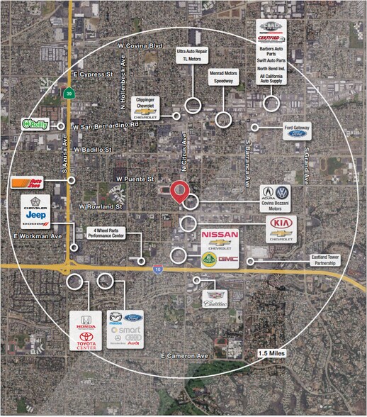 525 S Citrus Ave, Covina, CA for lease - Building Photo - Image 1 of 1