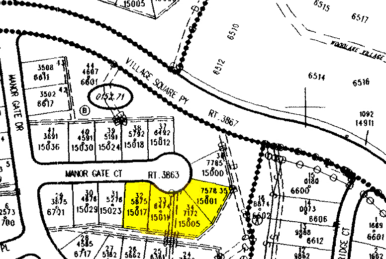 14700-14702 Village Square Pl, Midlothian, VA à louer - Plan cadastral - Image 2 de 11