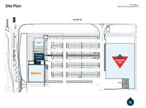 1206 5th St SE, High River, AB for lease Site Plan- Image 1 of 1