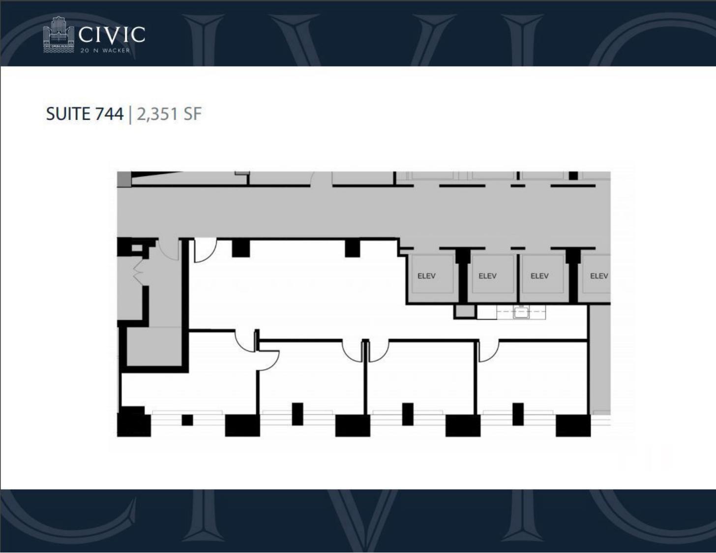 20 N Wacker Dr, Chicago, IL for lease Floor Plan- Image 1 of 1