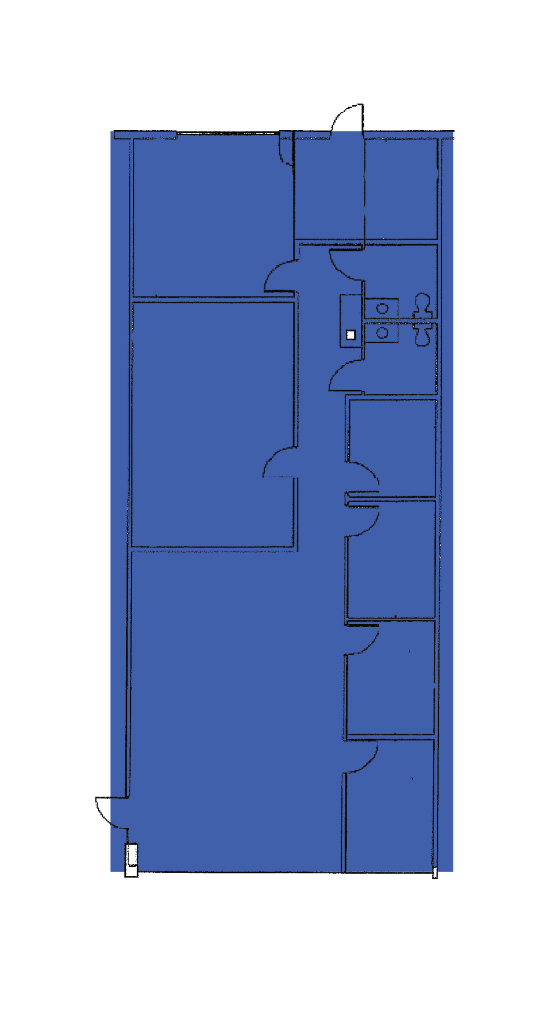 5100 Reagan Dr, Charlotte, NC à louer Plan d’étage- Image 1 de 9
