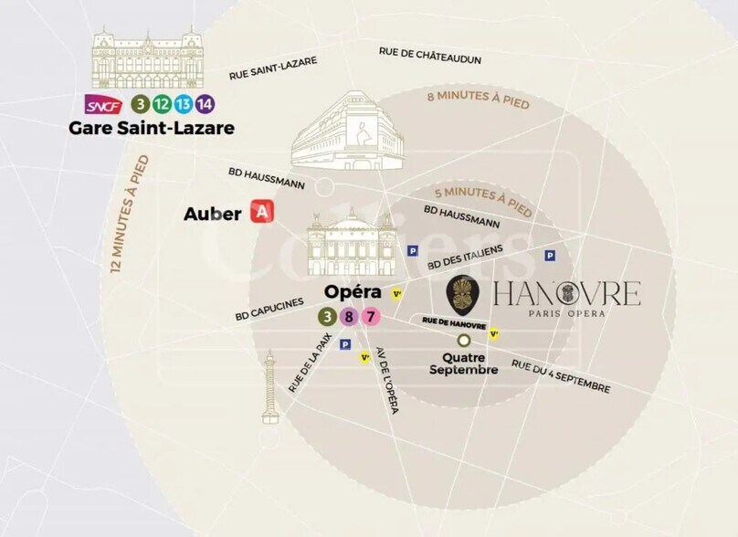 6 Rue De Hanovre, Paris à louer - Photo du bâtiment - Image 2 de 15