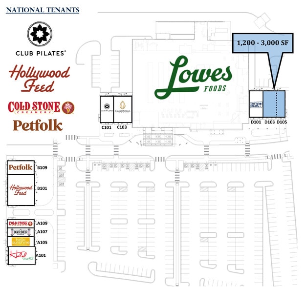 8918 Charlotte Hwy, Indian Land, SC for lease - Site Plan - Image 2 of 15