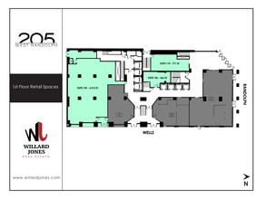 205 W Randolph St, Chicago, IL for lease Floor Plan- Image 1 of 8