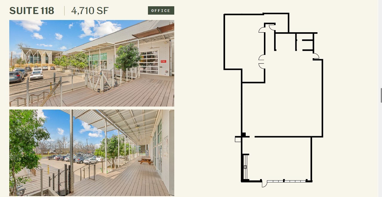979 Springdale Rd, Austin, TX for lease Floor Plan- Image 1 of 1