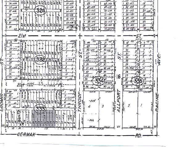 1318-1336 W Cermak Rd, Chicago, IL à vendre - Plan cadastral - Image 2 de 6