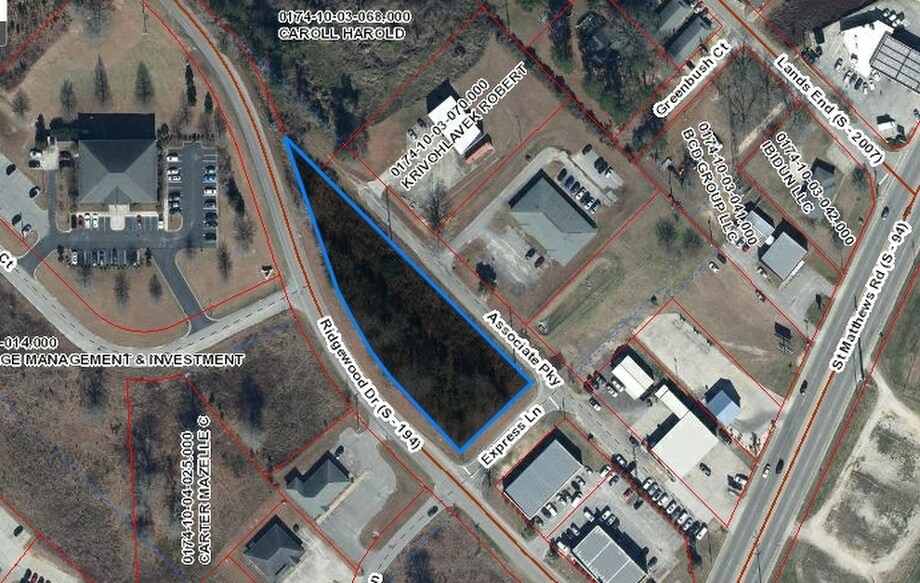 Ridgewood Dr, Orangeburg, SC à vendre - Aérien - Image 2 de 2