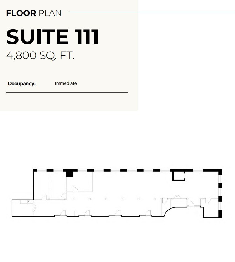 372 Richmond St W, Toronto, ON à louer Plan d’étage- Image 1 de 2