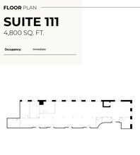 372 Richmond St W, Toronto, ON à louer Plan d’étage- Image 1 de 2