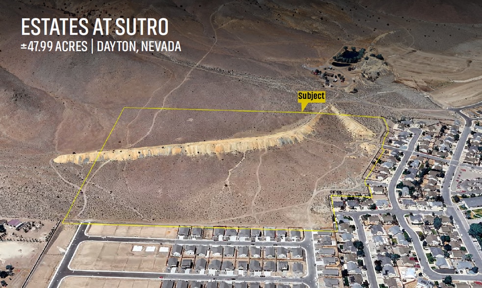 Sugarloaf Drive, Dayton, NV à vendre - Aérien - Image 1 de 2
