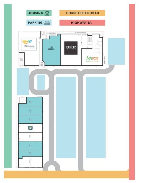 100 Horse Creek Rd, Cochrane, AB à louer Plan d’étage- Image 1 de 1