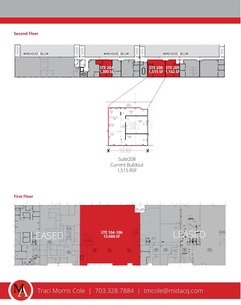14000-14050 Crown Ct, Woodbridge, VA à louer Plan d’étage- Image 1 de 1