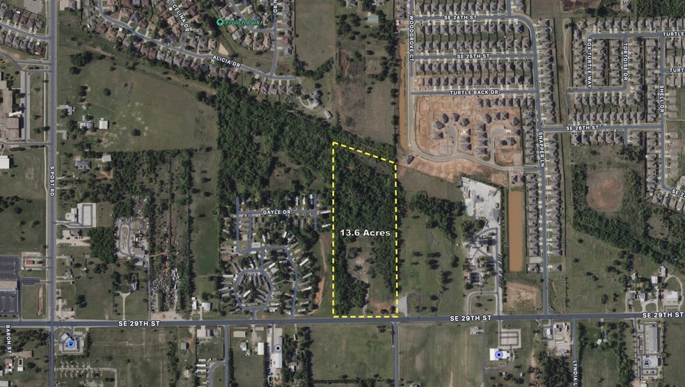 10401 SE 29th, Midwest City, OK for sale - Aerial - Image 2 of 2