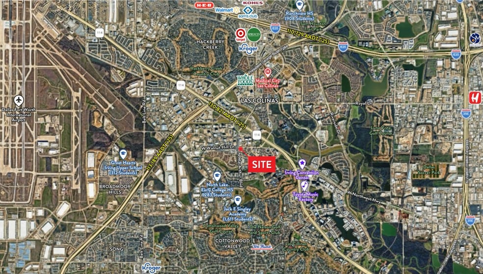 5400 N Macarthur Blvd, Irving, TX for lease - Aerial - Image 2 of 2