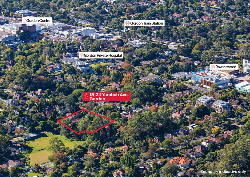 18-24 Yarabah Ave, Gordon for sale - Aerial - Image 2 of 3
