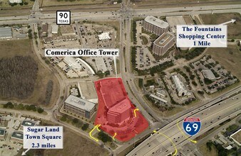 1 Sugar Creek Center Blvd, Sugar Land, TX - Aerial map view - Image1
