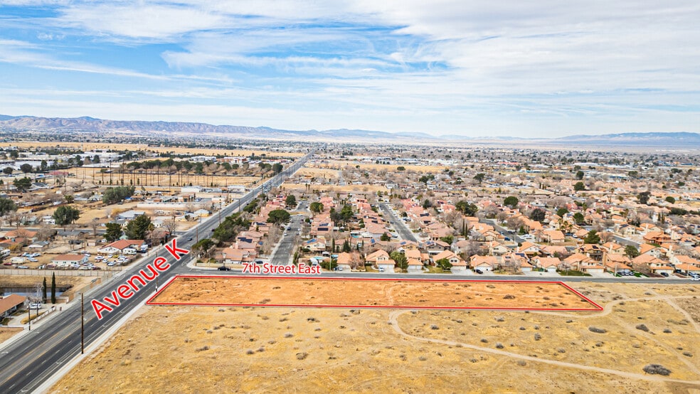 751 E K Ave, Lancaster, CA for sale - Aerial - Image 2 of 7
