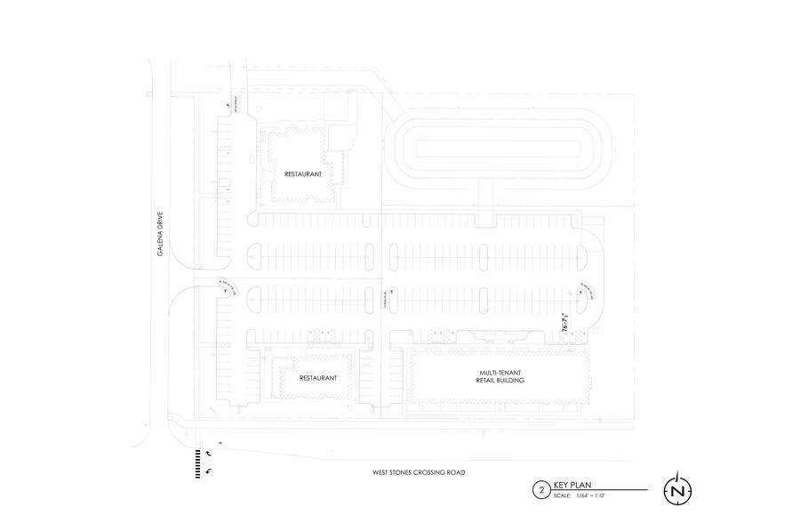 1458 W Stones Crossing Rd, Greenwood, IN for lease - Site Plan - Image 2 of 2