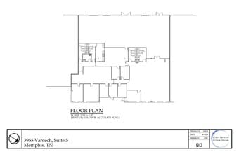 3930 Vantech Dr, Memphis, TN à louer Plan de site- Image 2 de 2