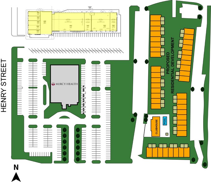 3506-3530 Henry St, Muskegon, MI à louer - Photo du bâtiment - Image 2 de 10