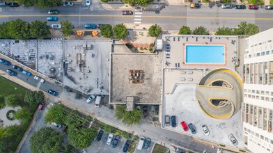 22 W Allegheny Ave, Towson, MD - AERIAL  map view - Image1