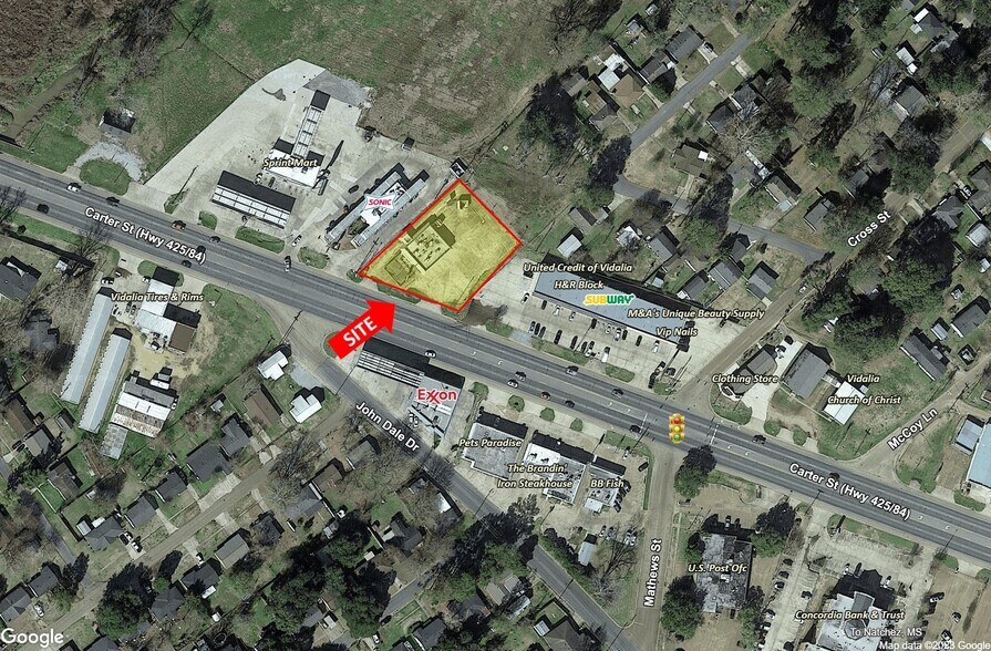 1115 Carter St, Vidalia, LA à louer - Photo du bâtiment - Image 3 de 3