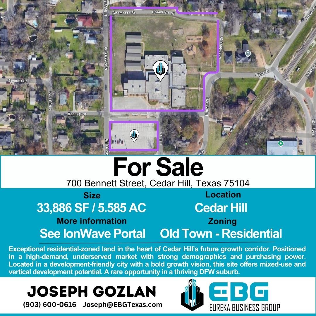 700 Bennett St, Cedar Hill, TX for sale Primary Photo- Image 1 of 14